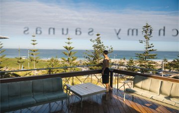 The view from Alchemy Sauna